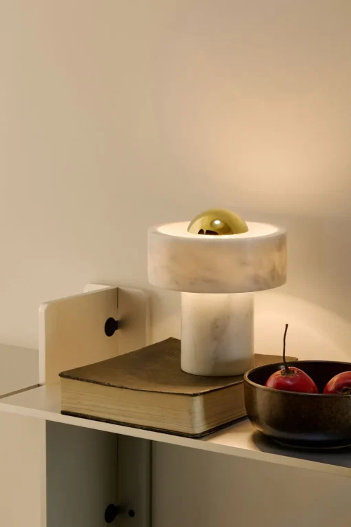 Stone Portable LED Tischleuchte 28 cm