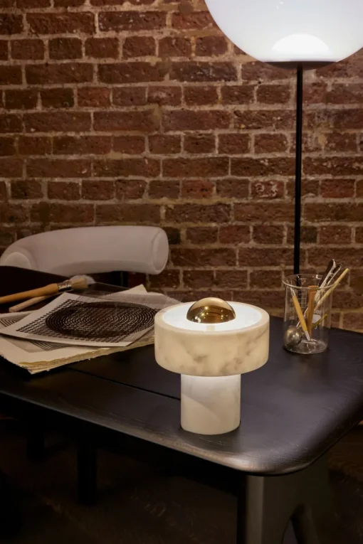 Stone Portable LED Tischleuchte 28 cm