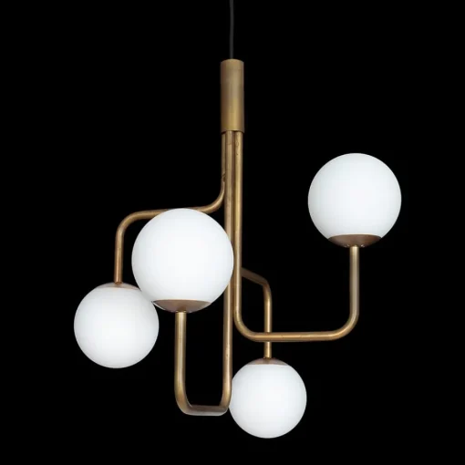 Strapatz Pendelleuchte globus Ø78 cm