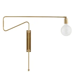 Swing Wandleuchte Messing