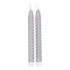 Twisted LED-Kerze 25cm 2er Pack