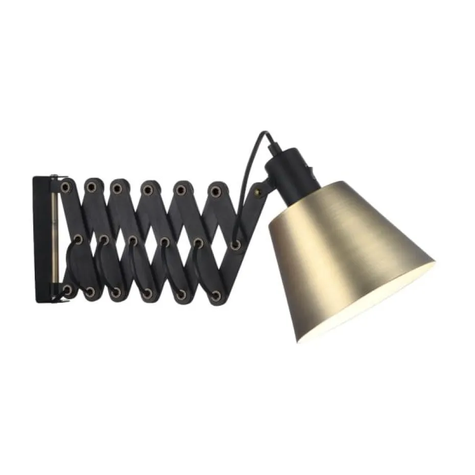 Vintage Wandleuchte 22 cm