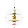 VP Globe Brass Pendelleuchte