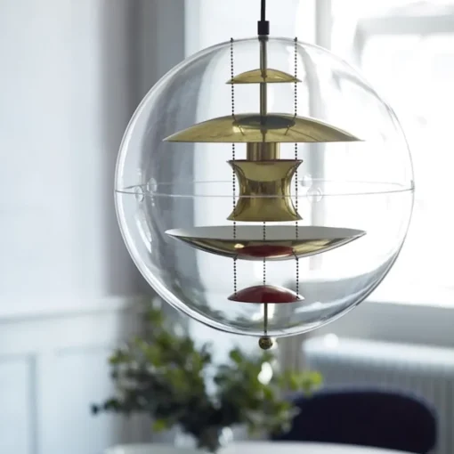 VP Globe Brass Pendelleuchte