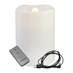 Water Candle Blockkerze LED 14 cm