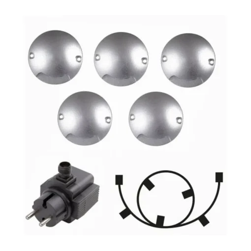Zenit Wand- und Terrassenleuchte 5er-Pack