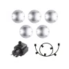Zenit Wand- und Terrassenleuchte Duo 5er-Pack